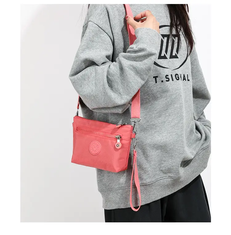 Pink Crossbody Coin Purse for Women — feature 19