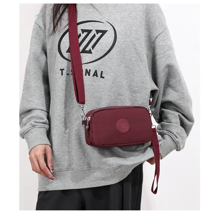 Pink Crossbody Coin Purse for Women — feature 20