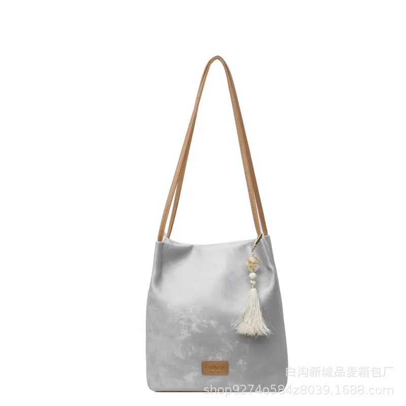 Black Velvet Underarm Bag for Women 2026 - Image 9
