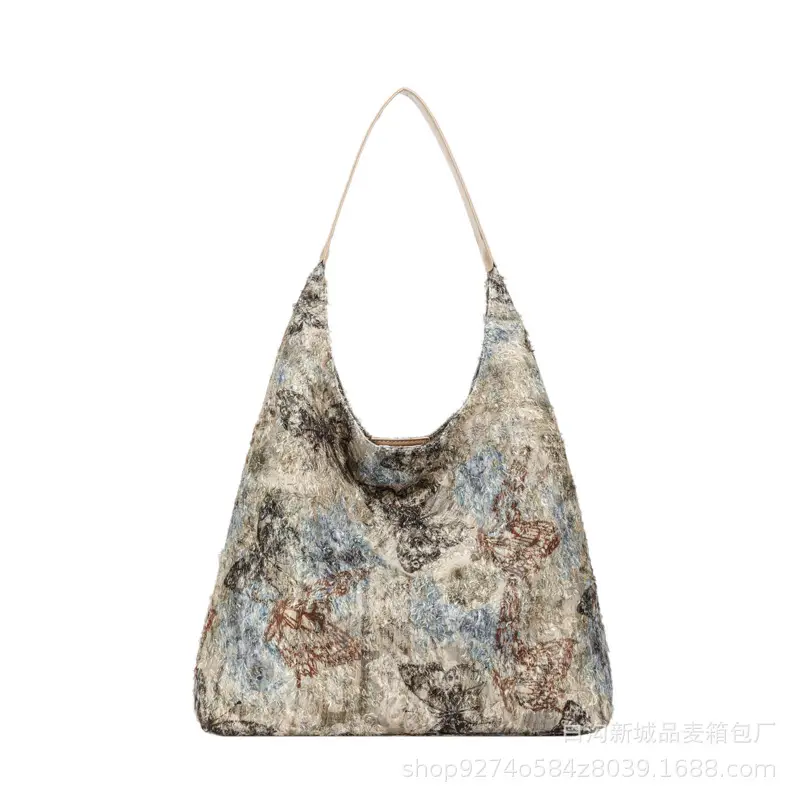 Embroidered Large Shoulder Bag Women 2026 New Style - Image 9
