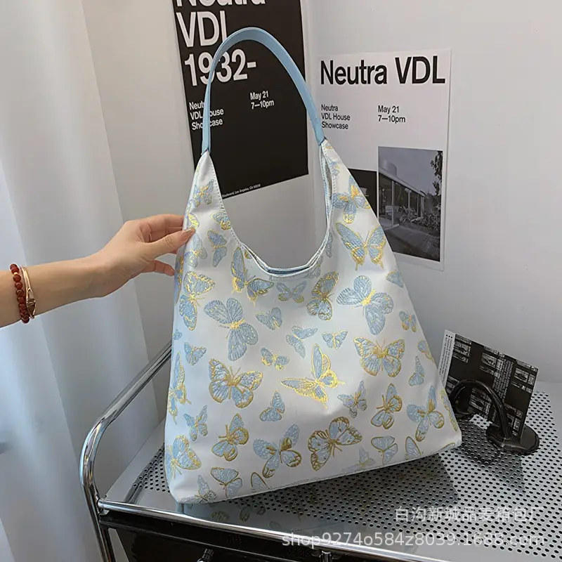 Embroidered Large Shoulder Bag Women 2026 New Style - Image 4
