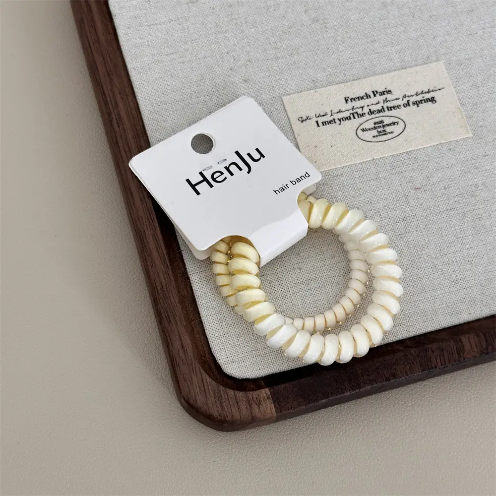 Gradient Color Hair Ties for Women High Elastic Ponytail Ropes — feature 8