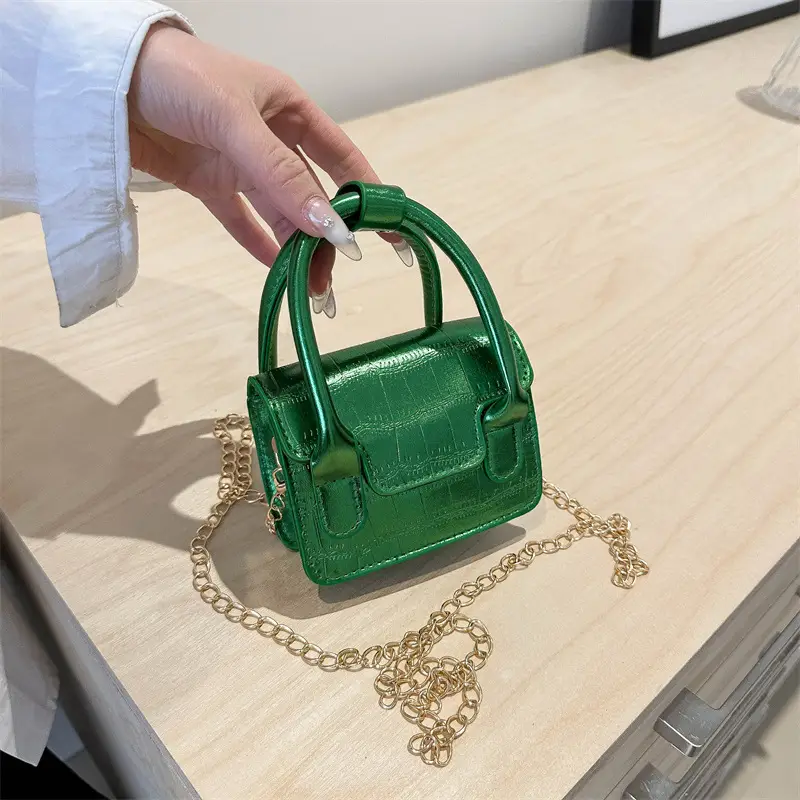 Silver Mini Chain Shoulder Bag for Women 2024 - Image 7