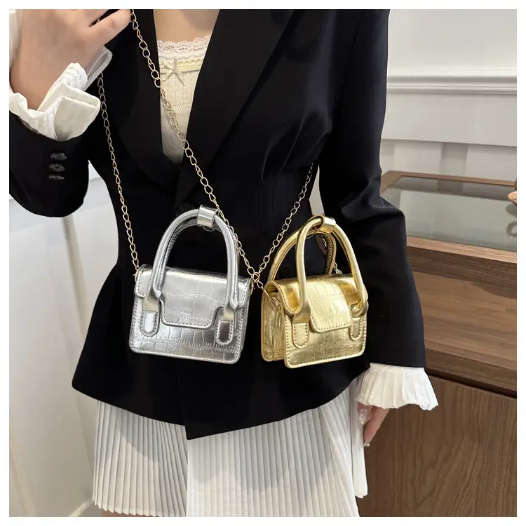 Silver Mini Chain Shoulder Bag for Women 2024 — feature 18