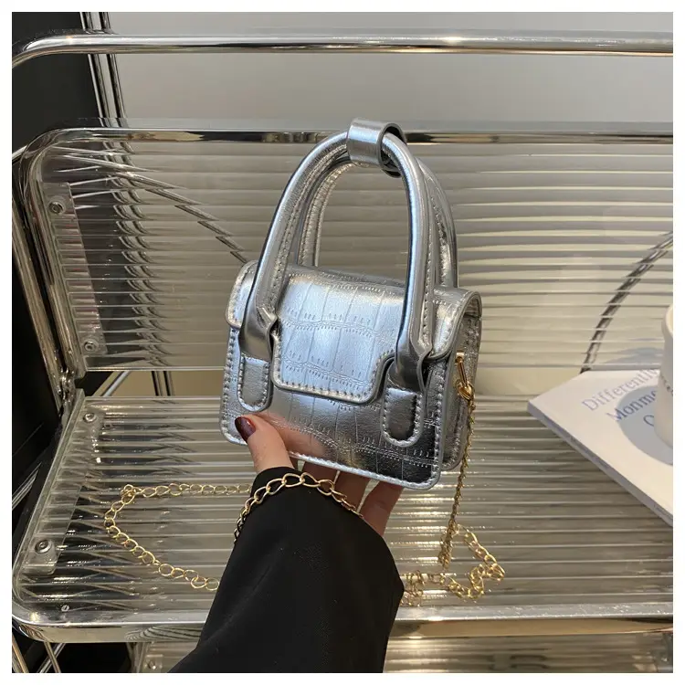 Silver Mini Chain Shoulder Bag for Women 2024 — feature 31