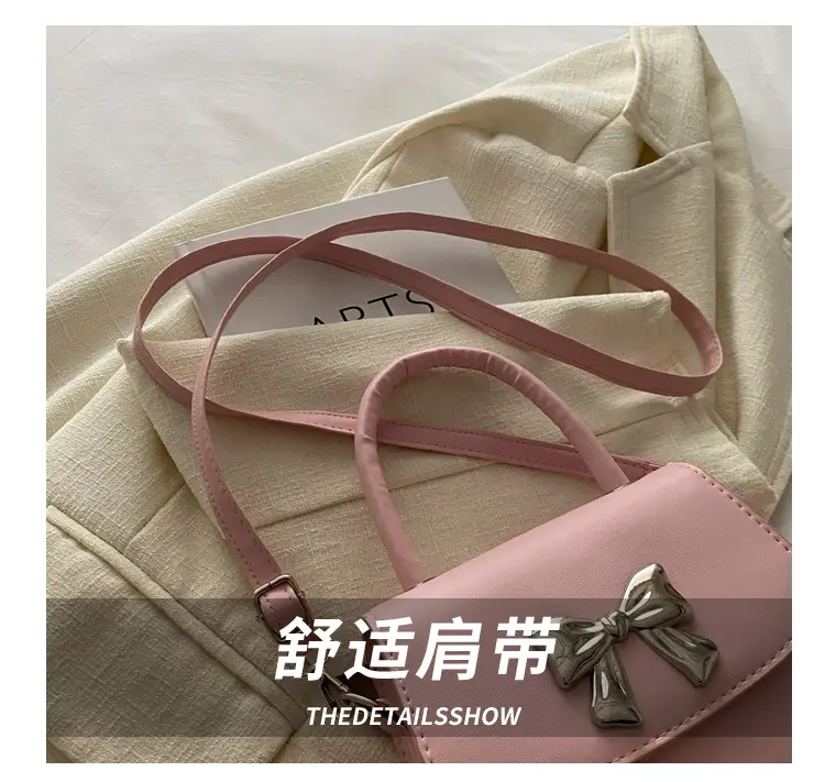 Bow Decorated Shoulder Crossbody Bag for Women — feature 5