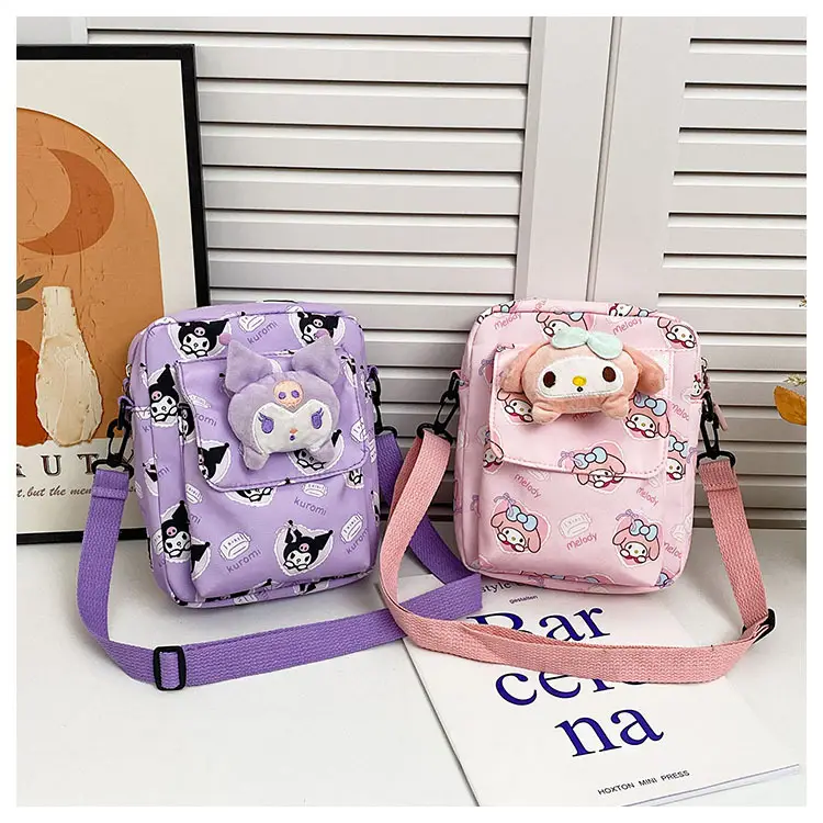 Cute Cartoon Crossbody Bag Mint Green for Girls — feature 39
