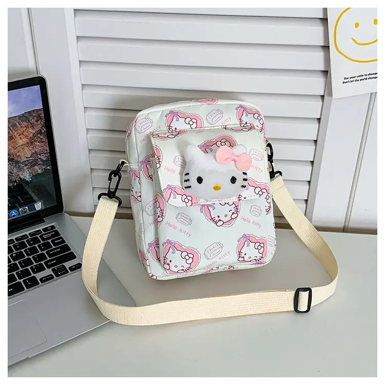 Cute Cartoon Crossbody Bag Mint Green for Girls — feature 41