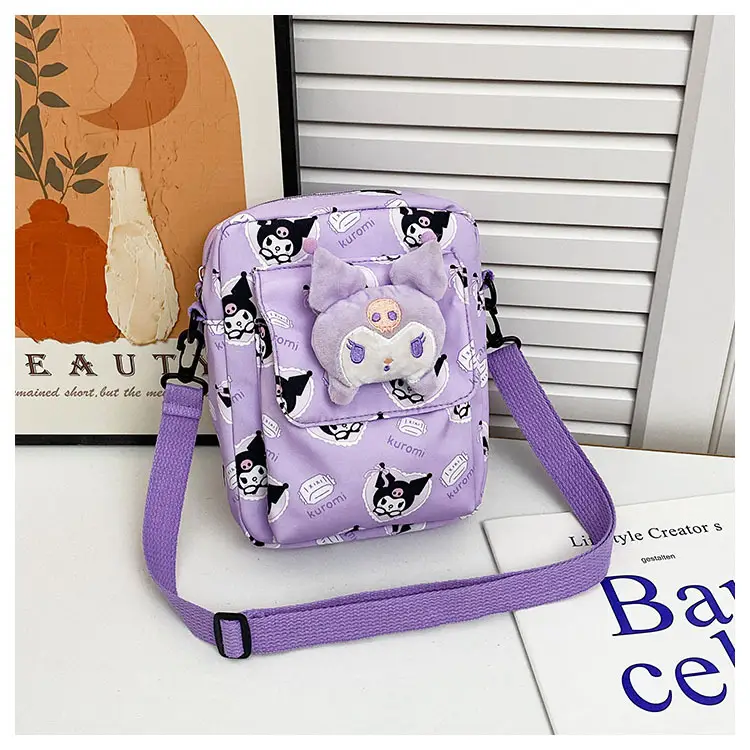 Cute Cartoon Crossbody Bag Mint Green for Girls — feature 43