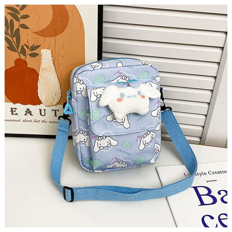Cute Cartoon Crossbody Bag Mint Green for Girls — feature 45