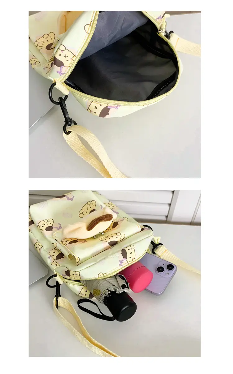 Cute Cartoon Crossbody Bag Mint Green for Girls — feature 6