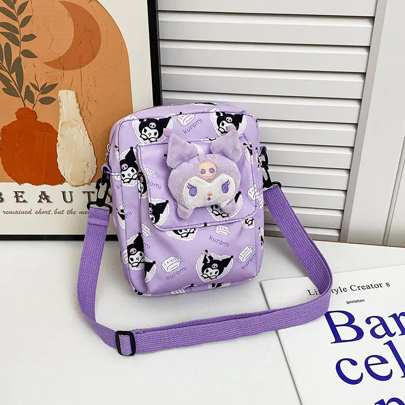 Cute Cartoon Crossbody Bag Mint Green for Girls - Image 2