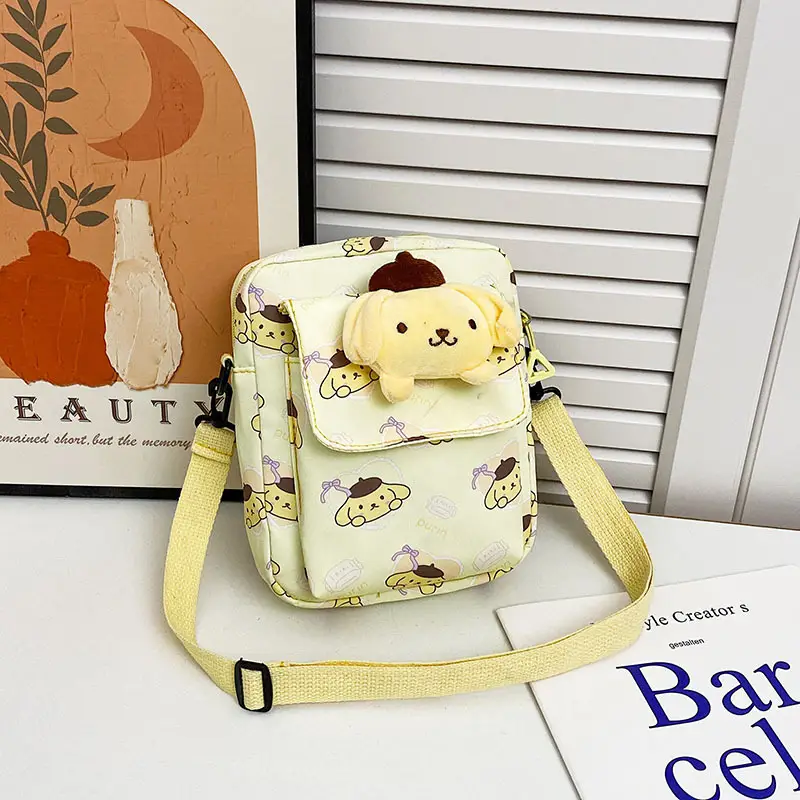 Cute Cartoon Crossbody Bag Mint Green for Girls - Image 6