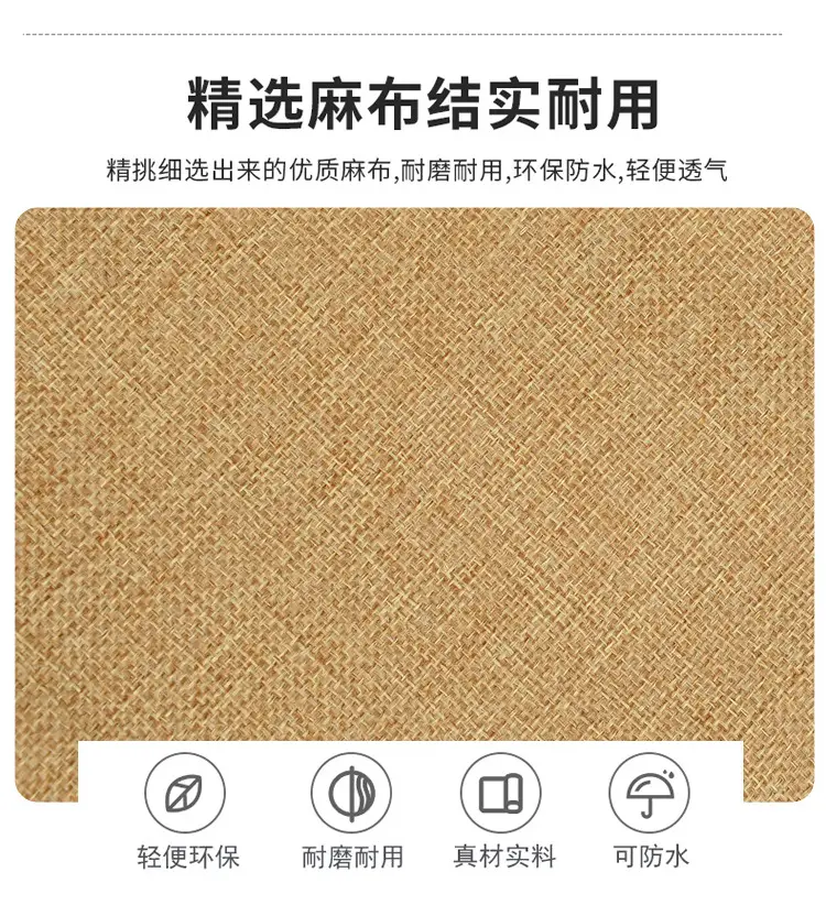 Linen Tote Bag for Women with Elephant Design — feature 14