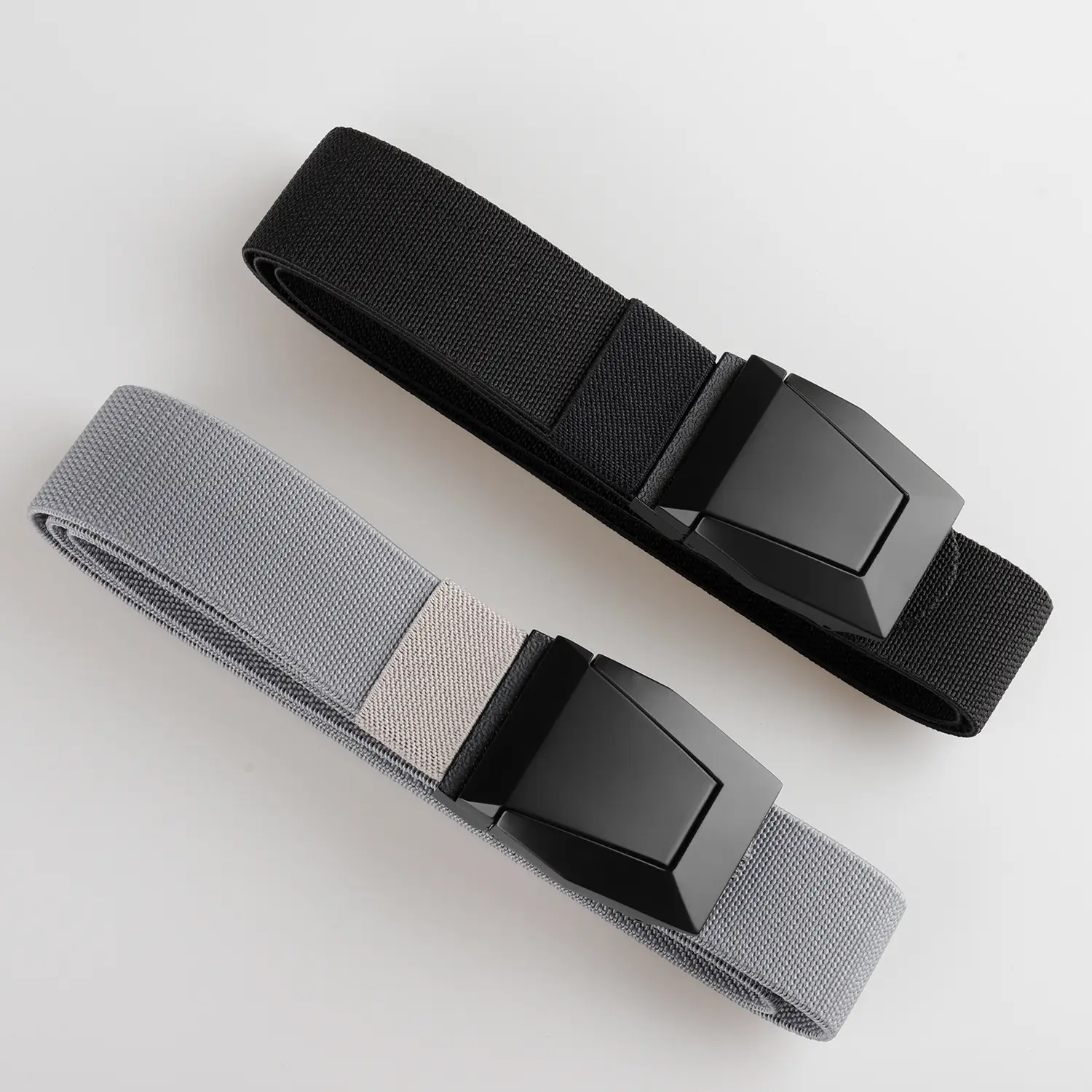 Men's Black Nylon Tactical Belt with Adjustable Buckle - Image 9