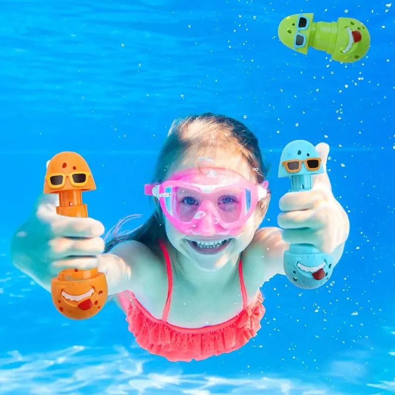 Children's Swimming Pool Water Play Toy Duck Diving Stick Diving Stick Underwater Submersion Air-Closed Training Auction Equipment — feature 6