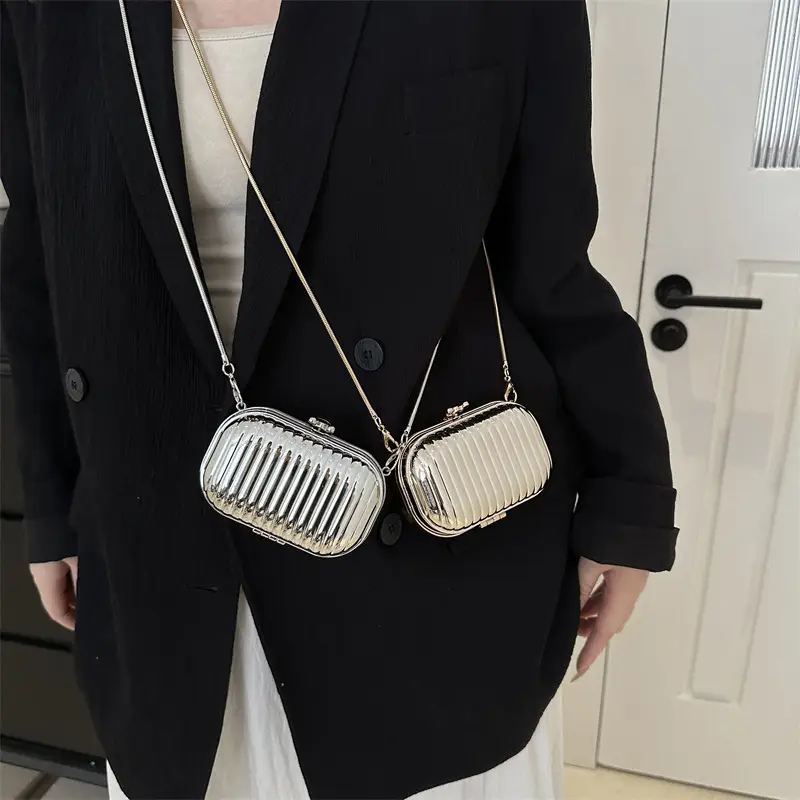 Silver Chain Shoulder Bag for Women 2024 Spring New - Image 12