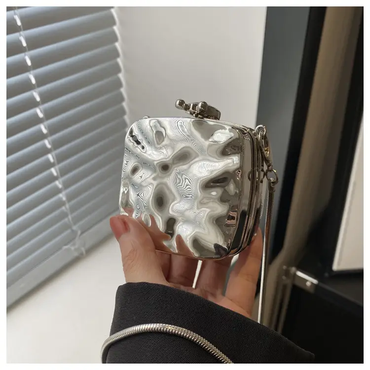 Silver Chain Shoulder Bag for Women 2024 Spring New — feature 14