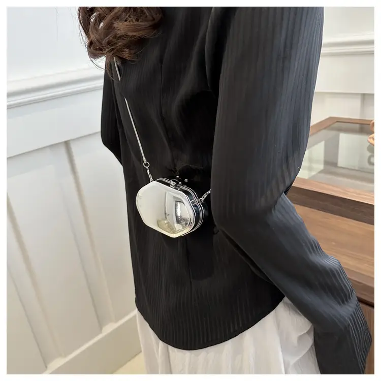 Silver Chain Shoulder Bag for Women 2024 Spring New — feature 24