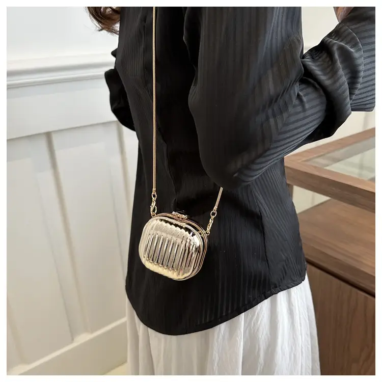 Silver Chain Shoulder Bag for Women 2024 Spring New — feature 25