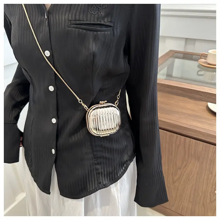 Silver Chain Shoulder Bag for Women 2024 Spring New — feature 26