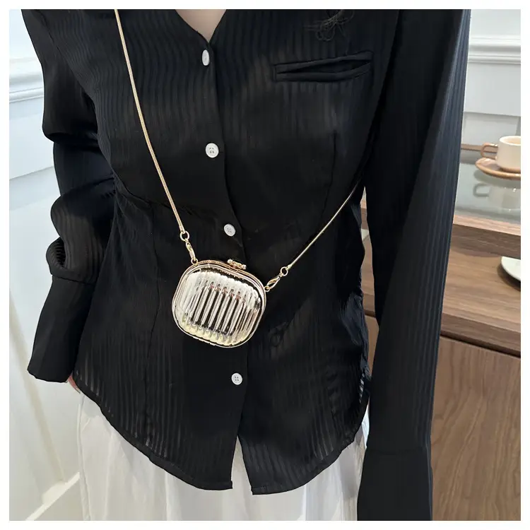 Silver Chain Shoulder Bag for Women 2024 Spring New — feature 27