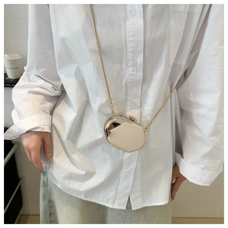 Silver Chain Shoulder Bag for Women 2024 Spring New — feature 30