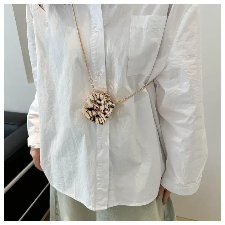 Silver Chain Shoulder Bag for Women 2024 Spring New — feature 32