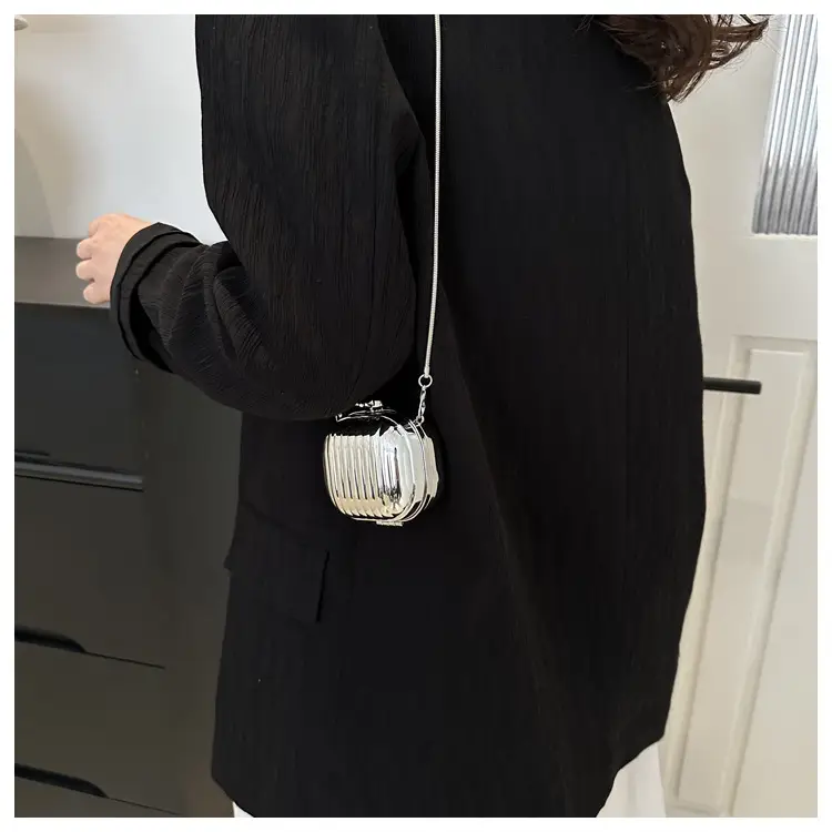 Silver Chain Shoulder Bag for Women 2024 Spring New — feature 35