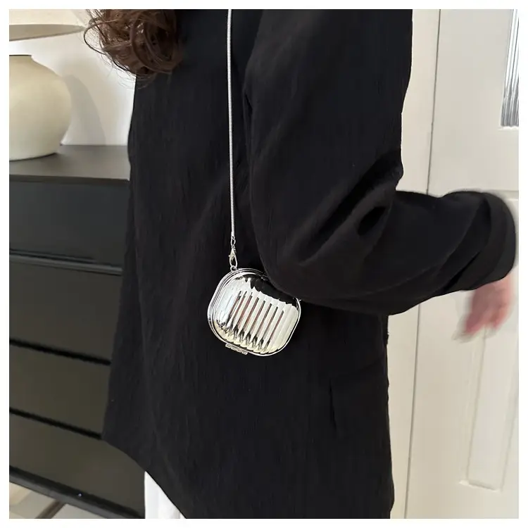 Silver Chain Shoulder Bag for Women 2024 Spring New — feature 36