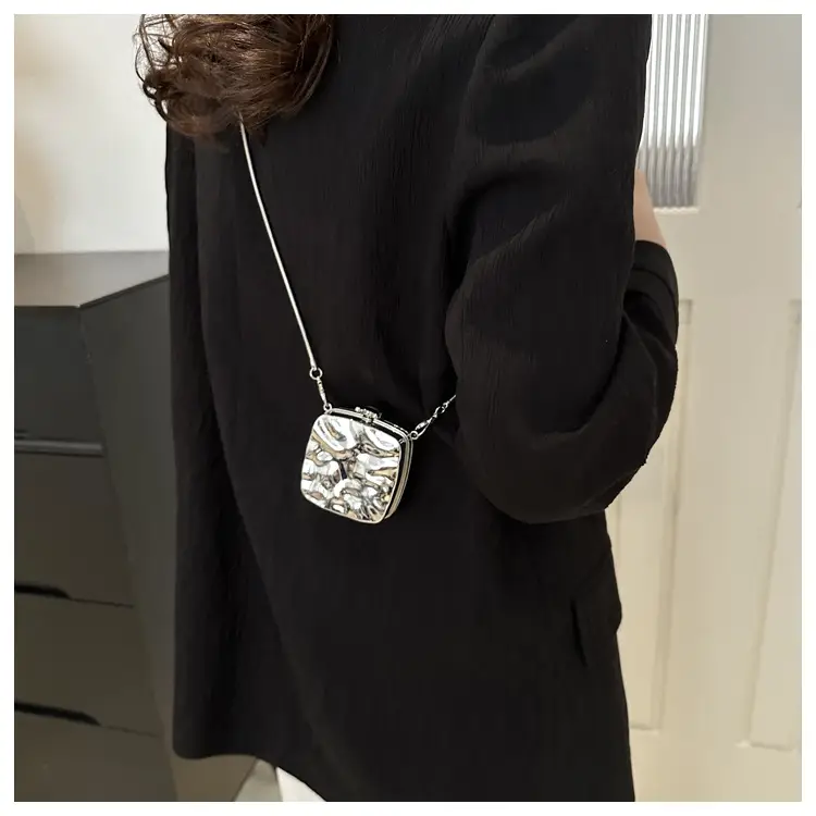 Silver Chain Shoulder Bag for Women 2024 Spring New — feature 39