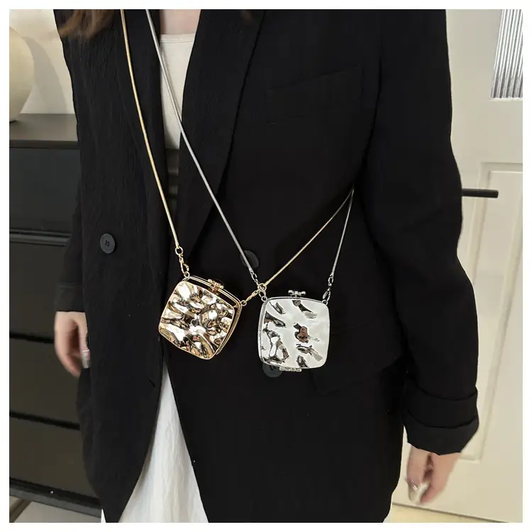 Silver Chain Shoulder Bag for Women 2024 Spring New — feature 41