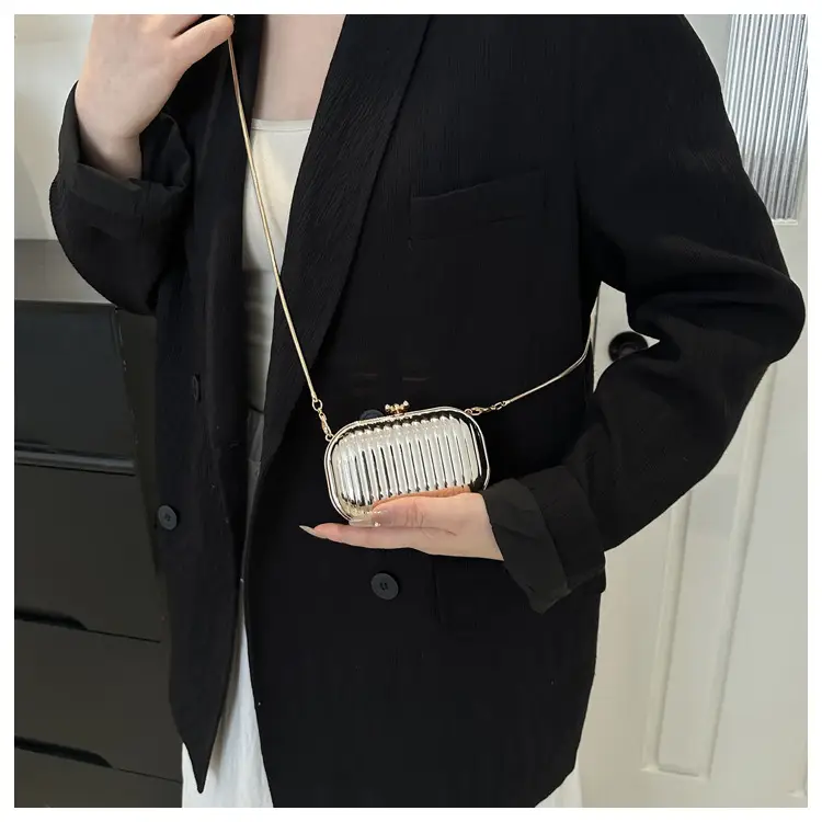 Silver Chain Shoulder Bag for Women 2024 Spring New — feature 44