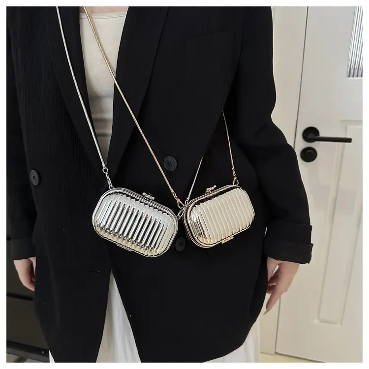 Silver Chain Shoulder Bag for Women 2024 Spring New — feature 45