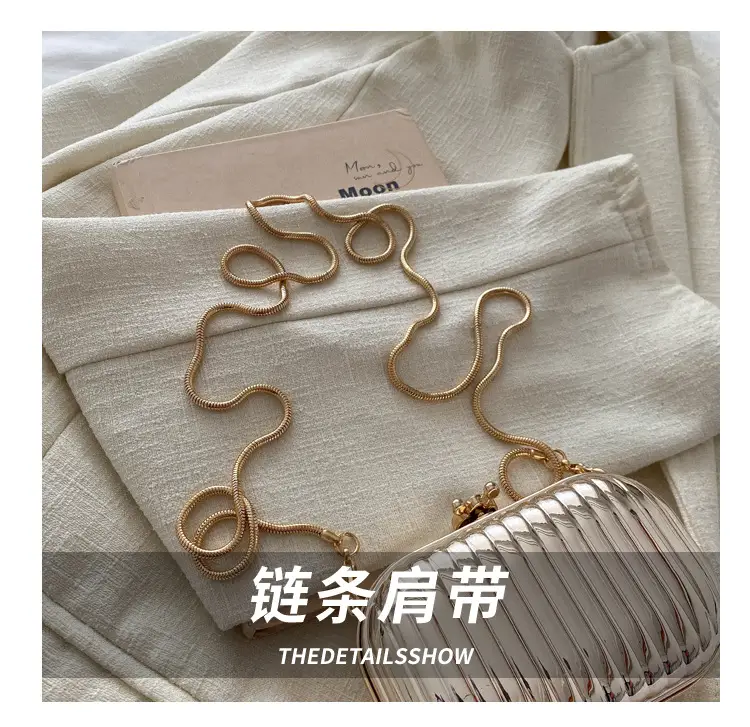 Silver Chain Shoulder Bag for Women 2024 Spring New — feature 7