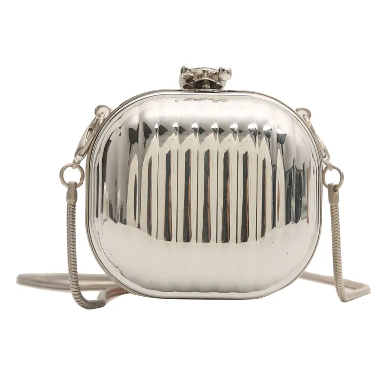 Silver Chain Shoulder Bag for Women 2024 Spring New - Image 2