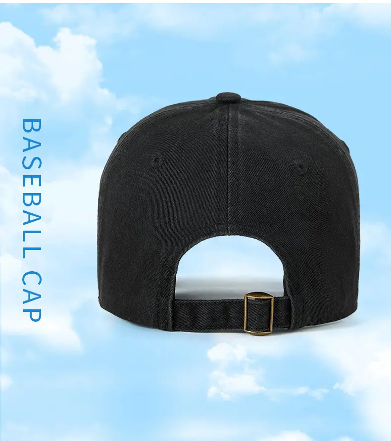 2025 Summer Pink Baseball Cap Washable Cotton — feature 14
