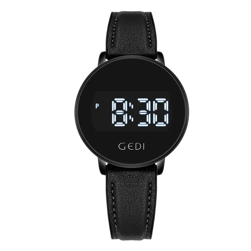 Goldie Digital Display Watch with Silicone Band - Image 4