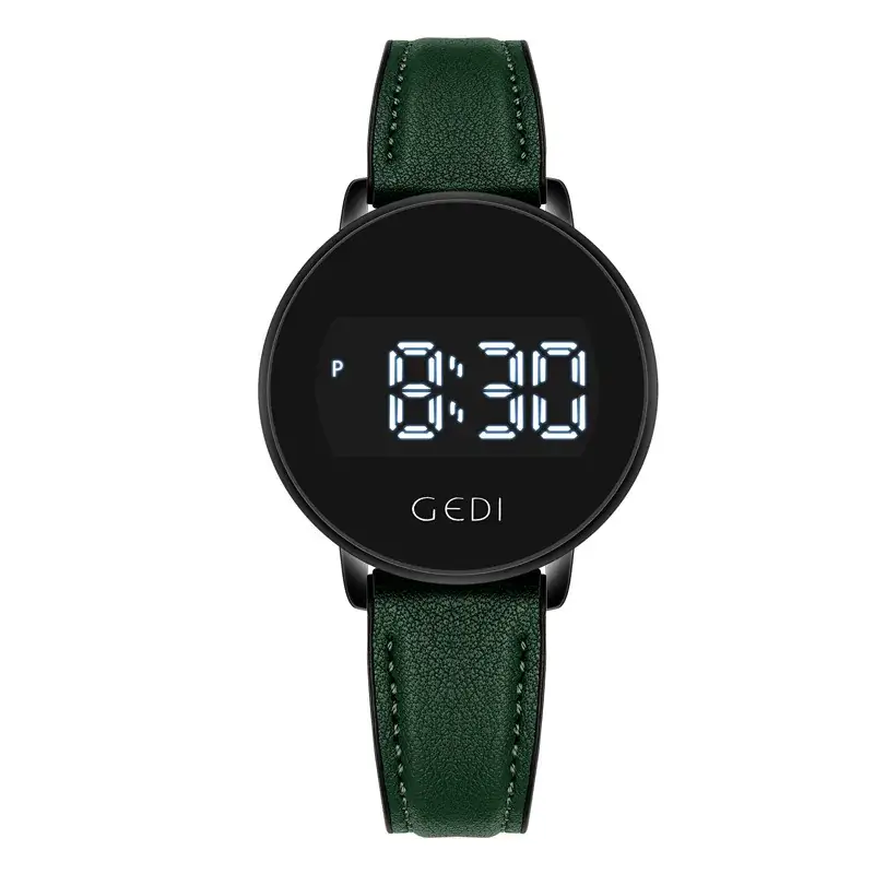 Goldie Digital Display Watch with Silicone Band - Image 3