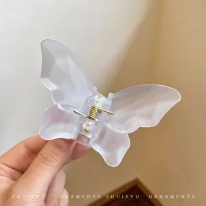 Transparent Butterfly Hair Clip for Girls Summer - Image 4