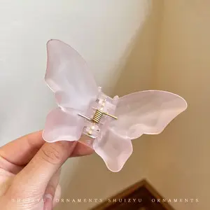 Transparent Butterfly Hair Clip for Girls Summer - Image 5