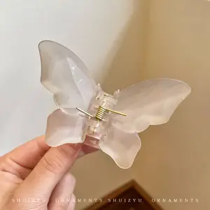 Transparent Butterfly Hair Clip for Girls Summer - Image 6