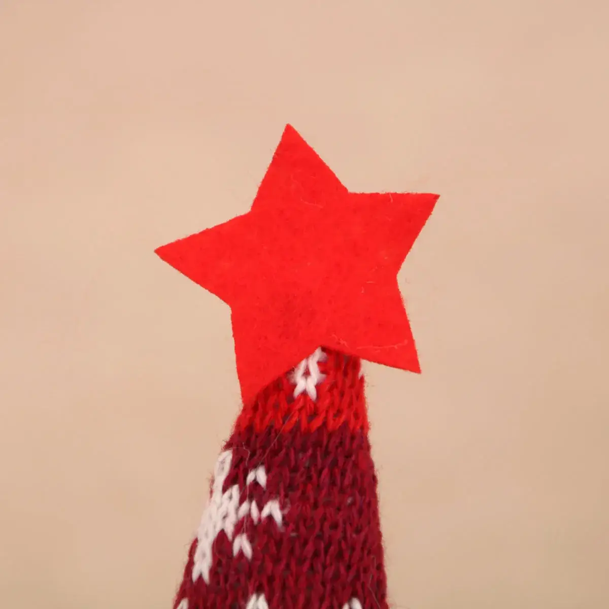 Christmas Knitted Snowflake Hat Dolls Set of 6 — feature 12