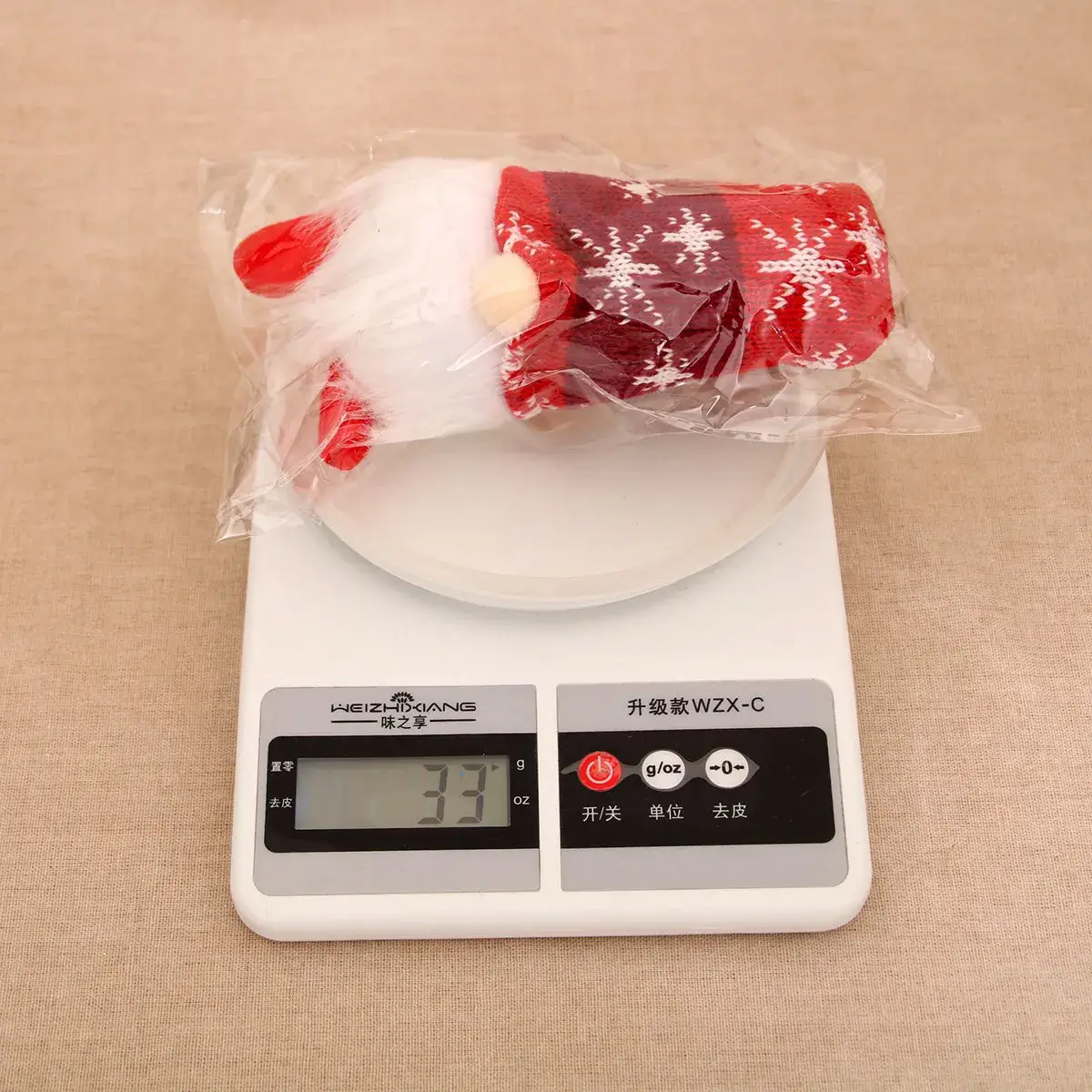 Christmas Knitted Snowflake Hat Dolls Set of 6 — feature 9