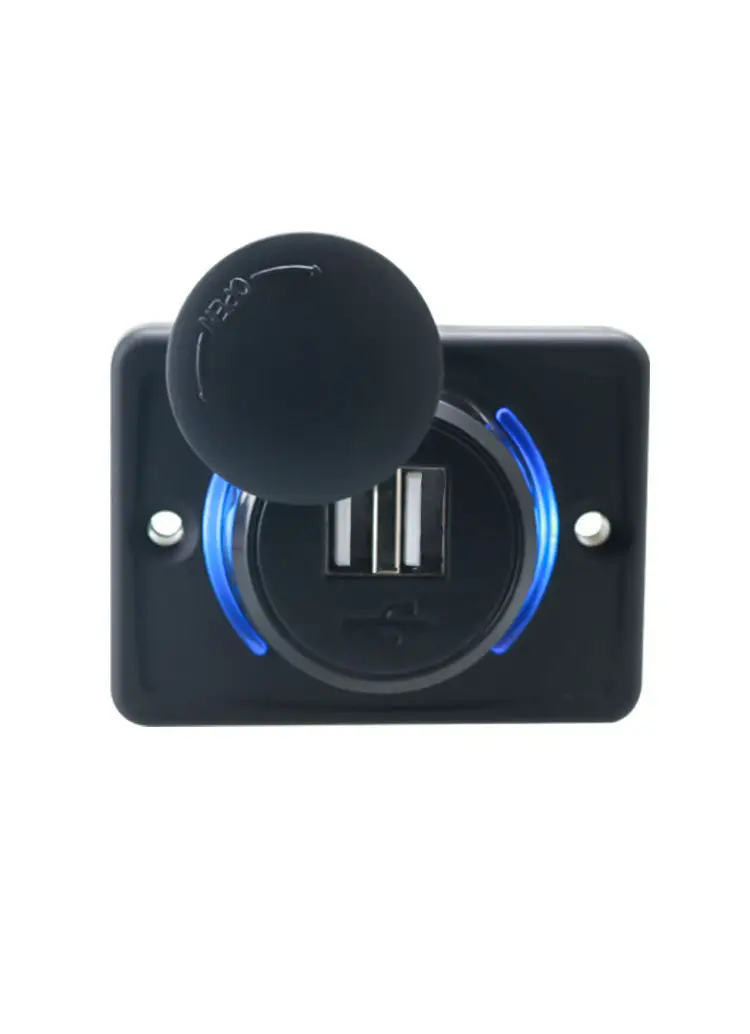 USB Charger with LED Aperture 3.1A Automotive Use — feature 5