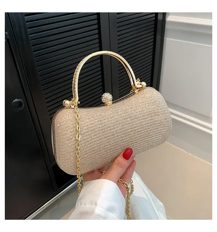 Women's Black Sparkle Shoulder Bag 2024 Spring Summer — feature 21
