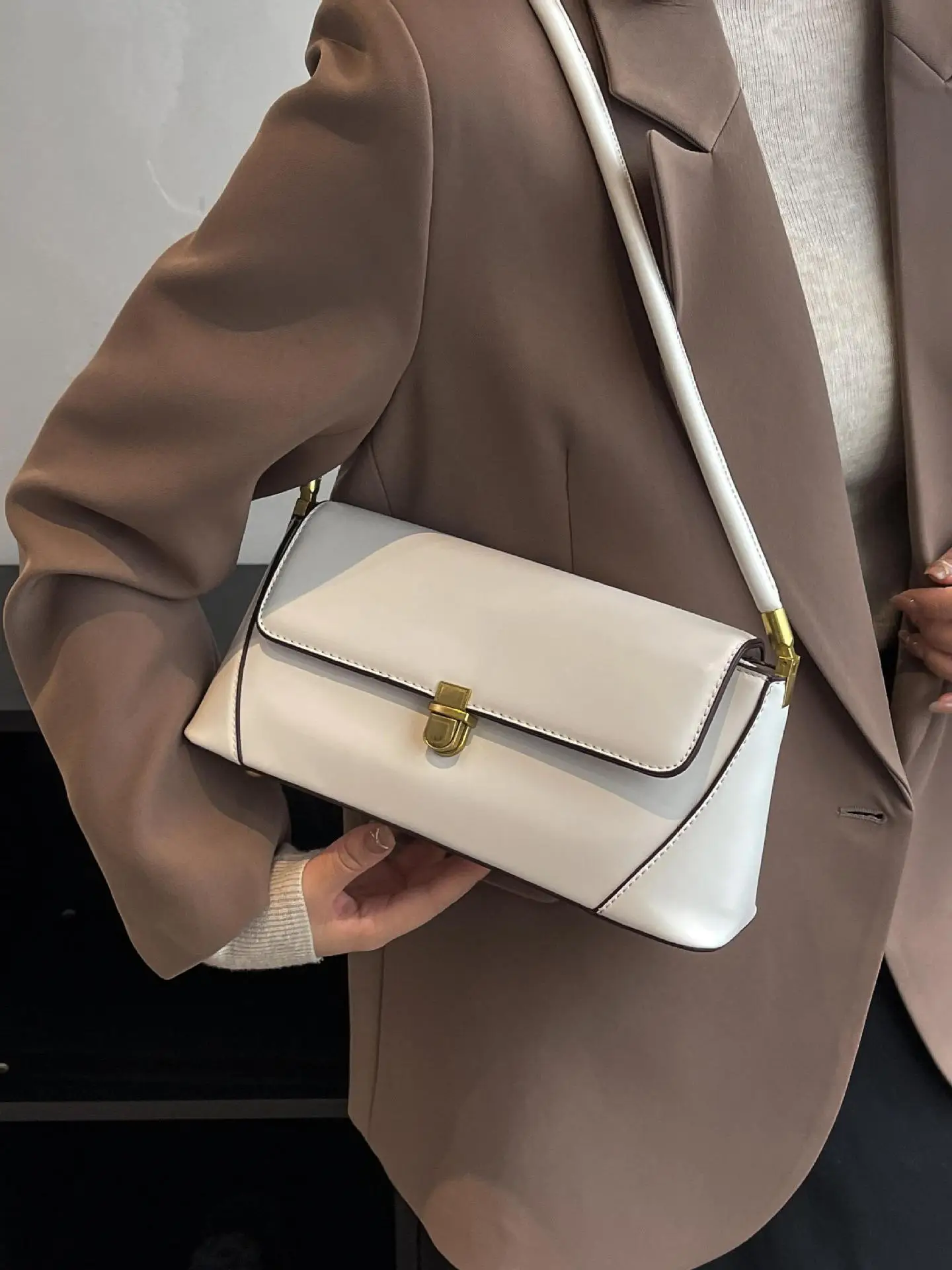 White French Style Shoulder Bag for Women 2024 - Image 8