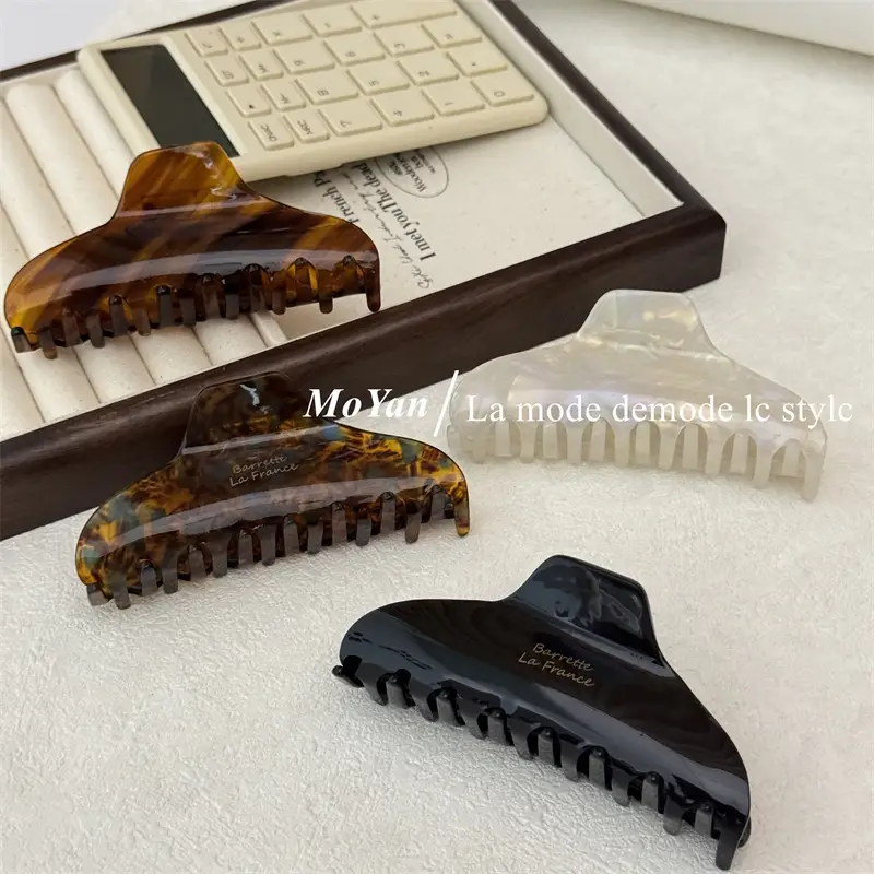 Elegant Acetic Acid Hair Clip for Women