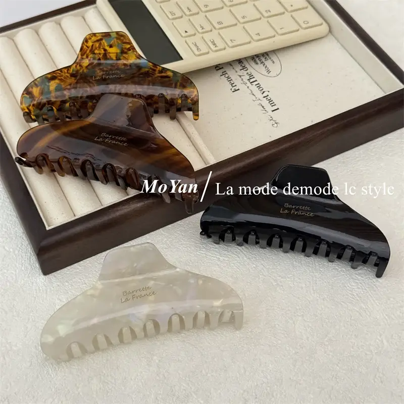 Elegant Acetic Acid Hair Clip for Women — feature 3