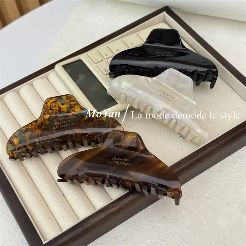 Elegant Acetic Acid Hair Clip for Women — feature 4